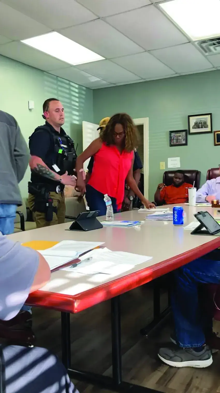 Alderwoman arrested on felony at meeting Delta DemocratTimes